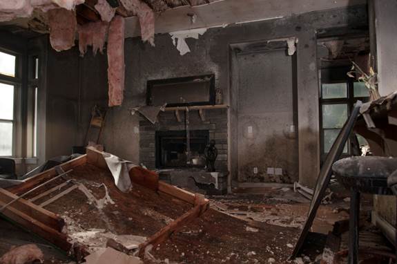 Fire damage restoration services in Clarksville TN for smoke damage, structural repair, and insurance rebuilds