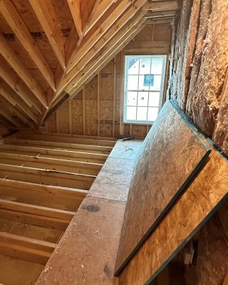 Custom bonus space build-out in Clarksville TN by licensed general contractor with framing and interior construction